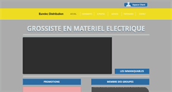 Desktop Screenshot of eurelecdistribution.com